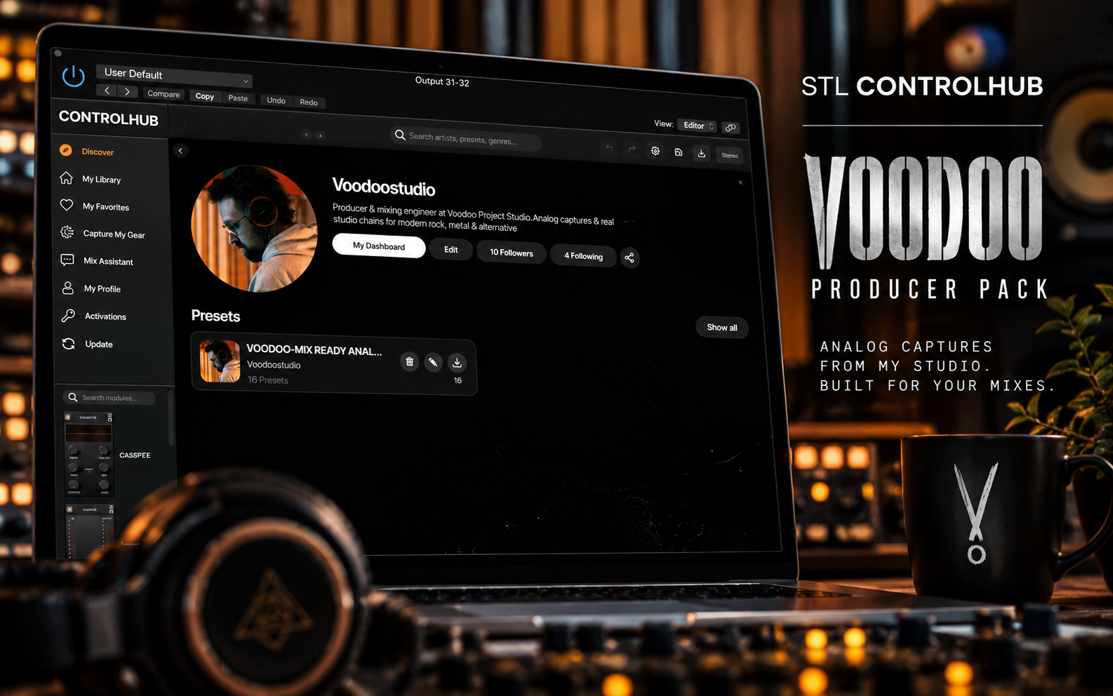 Voodoo Producer Pack for STL ControlHub